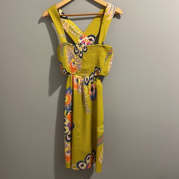 ❤️SOLD❤️ NWTS ANTHROPOLOGIE BANDEAU MINI DRESS (L) - Picture 5 of 12